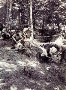 Fotografi fra et personligt album af en infanterieløjtnant under de første måneder af Første Verdenskrig (1., Iere af Anonymous Anonymous