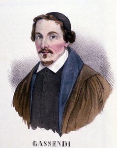 Pierre Gassendi (1592-1655), fransk filosof, astronom, matematiker og fysiker. .Milano. af Anonymous Anonymous