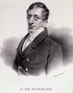 Portræt af Alexis de Garaude (1779-1852) fransk komponist. 19. århundrede. af Anonymous Anonymous