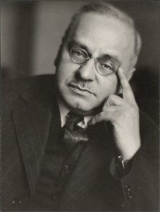 Portræt af Alfred Adler (1870-1937), Anonym. Fotografi af Anonymous Anonymous