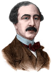 Portræt af Anatole Prevost Paradol, fransk journalist og politiker (1829 -1870). af Anonymous Anonymous