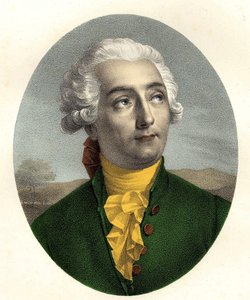 Portræt af Antoine Laurent de Lavoisier (1743-1794) af Anonymous Anonymous