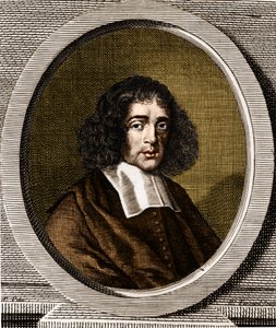 Portræt af Baruch Spinoza (1632-1677), hollandsk filosof. af Anonymous Anonymous