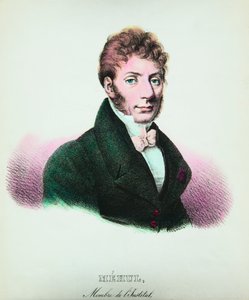 Portræt af Etienne Nicolas Mehul (1763-1817) komponist, privat samling af Anonymous Anonymous