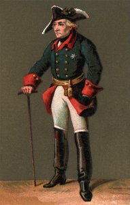 Portræt af FREDERICK II (1712-1786) kendt som Frederik den Store Konge af Preussen af Anonymous Anonymous