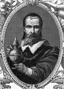 Portræt af Francesco Raibolini sagde il Francia (1450-1518) italiensk maler. gravering af 1859 i "" gallerierne i Europa - Italien"" af armengaud. Privat samling. af Anonymous Anonymous