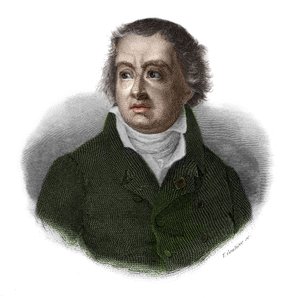 Portræt af Francois Alexandre Frederic de La Rochefoucauld, hertug af Liancourt, derefter hertug af La Rochefoucauld (Rochefoucauld-Liancourt) (1747-1827) i "" Portrætter og historie af nyttige mænd: mænd og kvinder i alle lande og alle forhold, der har af Anonymous Anonymous