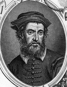 Portræt af Gregorio di Tomaso Chiulinovich Lo Schiavone (1436-1504) italiensk maler. Indgravering af 1859 i "" The Galleries of Europe - Italy "" af Armengaud. Privat samling. af Anonymous Anonymous