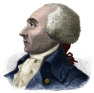 Portræt af Jacques Rene Hebert (1757-1794) fransk journalist og politiker - Indgravering i "Histoire des Girondins"" af Alphonse de Lamartine (1790-1869) 1865-1866 - Privat samling af Anonymous Anonymous