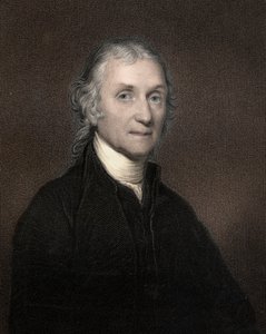 Portræt af Joseph Priestley (1733 - 1804), britisk kemiker og teolog af Anonymous Anonymous