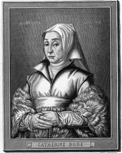 Portræt af Katharina von North af Anonymous Anonymous