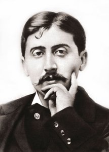 Portræt af Marcel Proust (1871-1922), fransk forfatter omkring 1900 af Anonymous Anonymous