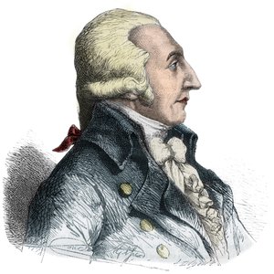 Portræt af Pierre Roger Ducos (1747-1816), fransk politiker - Indgravering i "Histoire des Girondins"" af Alphonse de Lamartine (1790-1869) 1865-1866 - Privat samling af Anonymous Anonymous