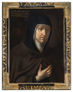 Portræt af Sankt Camilla Battista da Varano (1458-1524) (maleri) af Anonymous Anonymous