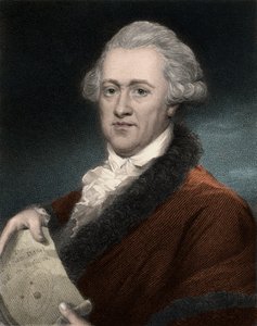 Portræt af Sir Friedrich Wilhelm Herschel (1738-1822), britisk tysk astronom og fysiker - Portræt af William Herschel tyskfødt britisk astronom af Anonymous Anonymous