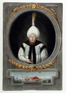 Portræt af Sultan Mustafa III (1717-1774) (Mustafa, Moustapha) af Anonymous af Anonymous Anonymous