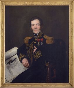 Portræt af admiral Anne Chretien Louis de Hell (1783-1864), Anonym. Olie på lærred, ca. 1832. Privat Samling af Anonymous Anonymous