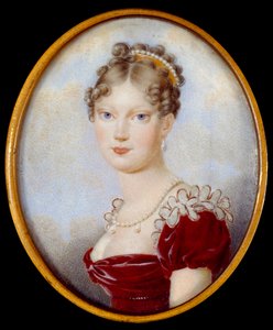Portræt af impress Marie-Louise (Marie Louise af Habsburg Lorraine af Anonymous Anonymous