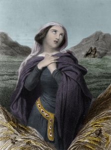 Saint Adelaide eller Adelaide of Burgundy (931-999) - Adelaide of Italy - også kaldet Adelaide of Burgundy - i """" The Saintes Femmes""". 1852.””