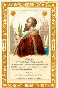 Sankt Stanislaus Martyren (stik af Anonymous Anonymous