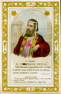 Saint Ulrich (gravering af Anonymous Anonymous