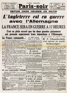 Anden Verdenskrig (1939-1945) - Anden Verdenskrig (2. Verdenskrig eller Anden Verdenskrig): Paris-aften den 4. september af Anonymous Anonymous