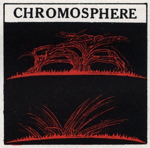 Spektralanalyse: solens sammensætning. Solens gasatmosfære kaldes kromosfære. Anonym illustration fra 1925. Privat samling. af Anonymous Anonymous