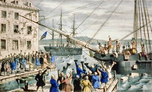 The Boston Tea Party: Tea Destruction i Boston Harbor af Anonymous Anonymous