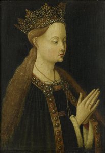 The Virgin, ca. 1500 (olie på panel) af Anonymous Anonymous