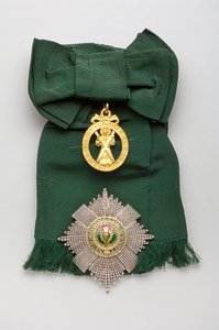 Storbritannien - Order of the Thistle - Top: Badge, receptpligtig model, lavet af John James Eddington (London) af Anonymous Anonymous