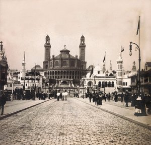 Universal Exposition of 1900 - Exposition Universelle de 1900 i Paris: Le Trocadero - privat samling af Anonymous Anonymous