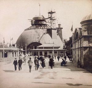 Universal Exposition of 1900 - Exposition Universelle de 1900 i Paris: Le Pavillon du Creusot - privat samling af Anonymous Anonymous
