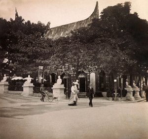 Universal Exposition of 1900 - Exposition Universelle de 1900 i Paris: The Neerlandaises Indies - privat samling af Anonymous Anonymous