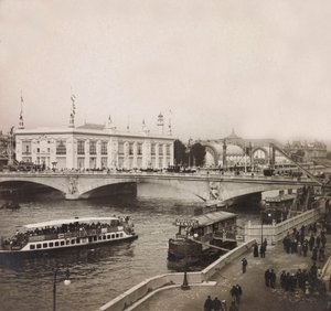 Universal Exposition of 1900 - Exposition Universelle de 1900 i Paris: Palais des Congres - privat samling af Anonymous Anonymous