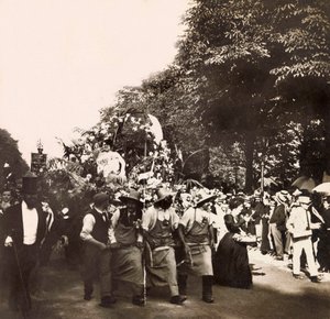 Universelle udstilling af 1900 - Exposition Universelle de 1900 i Paris: Havebrugets fest - privat samling af Anonymous Anonymous