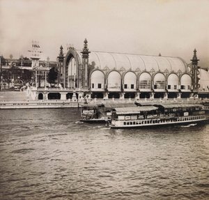 Universal Exposition of 1900 - Exposition Universelle de 1900 i Paris: Drivhusene - privat samling af Anonymous Anonymous