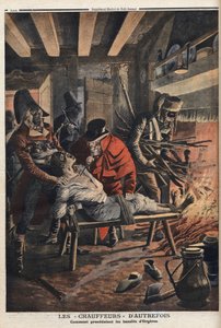 Forskellige fakta under Directoire (1795-1799): banditterne fra Orgeres (chauffører) (Ille og skurk), berømte bande af kriminelle i Beauce-regionen, de angriber en gård her, deres speciale var at "opvarme" deres ofre ved at brænde deres fødder for at bring af Anonymous Anonymous