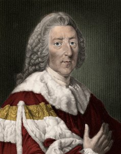 William Pitt den Ældre (1708-1778), engelsk statsmand - William Pitt Den Ældre 1. jarl af Chatham af Anonymous Anonymous