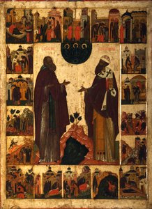 Saint Cyril of White Lake og Saint Cyril of Alexandria, anden halvdel af det 16. årh.