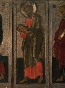 Sankt Matthæus apostlen fra Deesis-området, 1500-tallet af Anonymous Russian icon painter