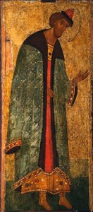 Sankt Prins Boris, 1400-tallet af Anonymous Russian icon painter