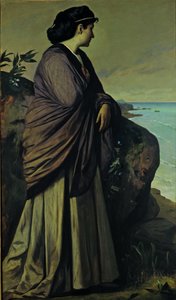 På kysten (Modern Iphigenia) af Anselm Feuerbach