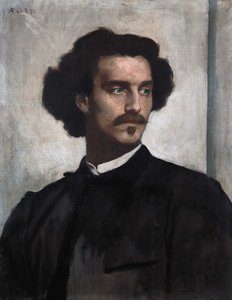 Selvportræt af Anselm Feuerbach