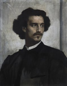 Selvportræt af Anselm Feuerbach