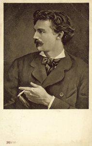 Selvportræt af Anselm Feuerbach, tysk kunstner af Anselm Feuerbach