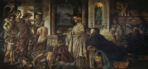 The Symposium Second Version, ca 1871-1874 af Anselm Feuerbach