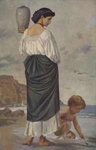 Vandbærer (oliemaling) af Anselm Feuerbach