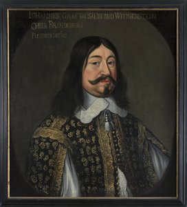 John VIII greve af Sayn Wittgenstein Hohenstein - Portræt af John VIII (1601-1657), greve af Sayn-Wittgenstein-Hohenstein, af Hulle, Anselm van, efter (1601-efter 1674). Olie på lærred. Mål: 73x64 cm. Nationalmuseet Stockholm