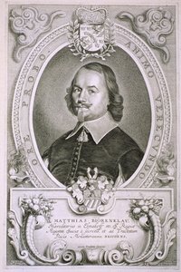 Matthias Mylonius Biorenklou (1607-71) fra "Portraits des Hommes Illustres", udgivet 1706 af Anselmus van Hulle