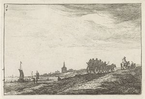 Hestevogns kystlinje af Anthonie Waterloo